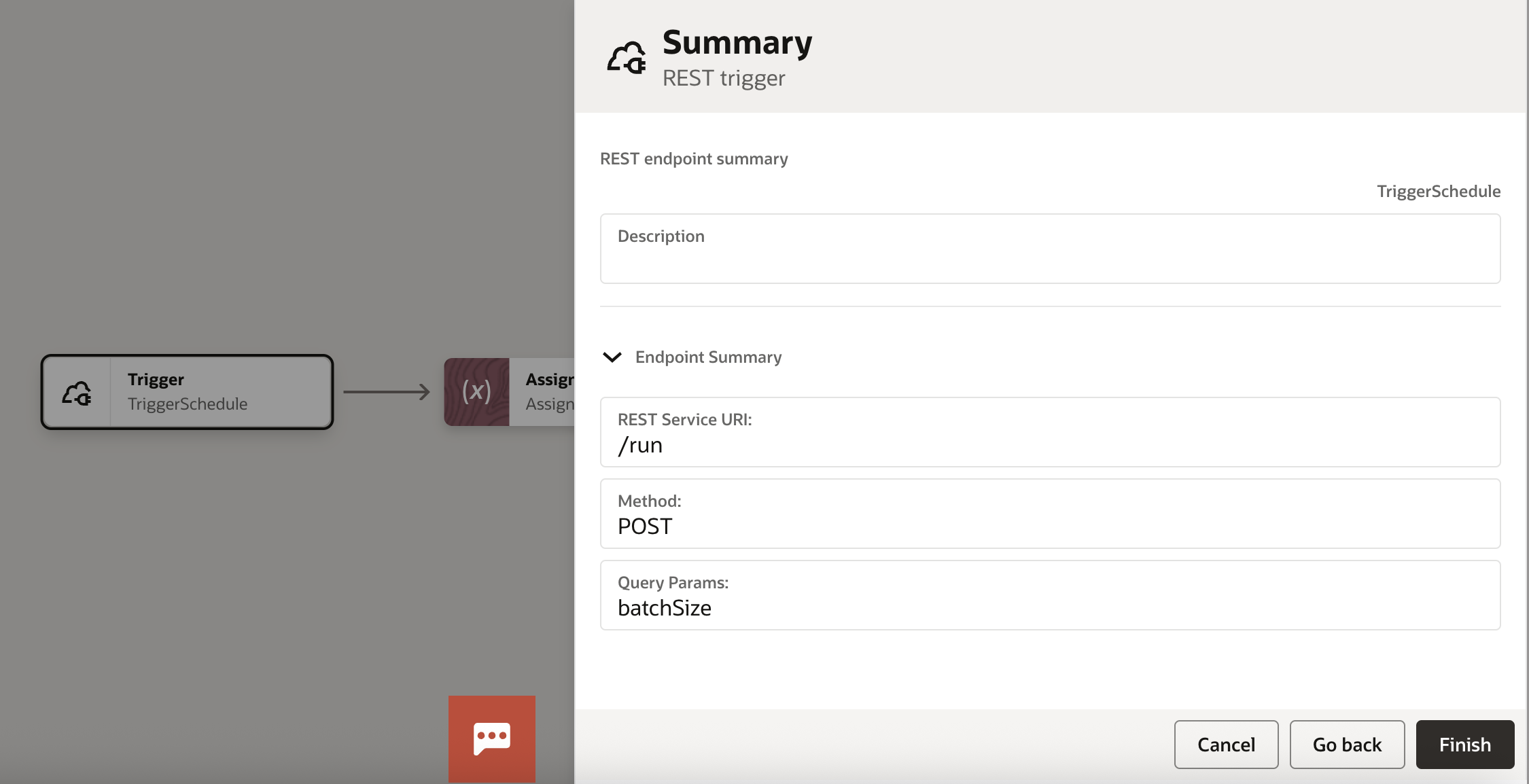 OIC trigger definition