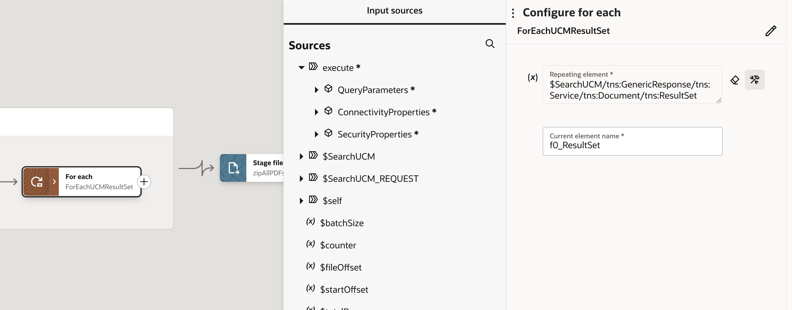 Foreach loop definition for ResultSet