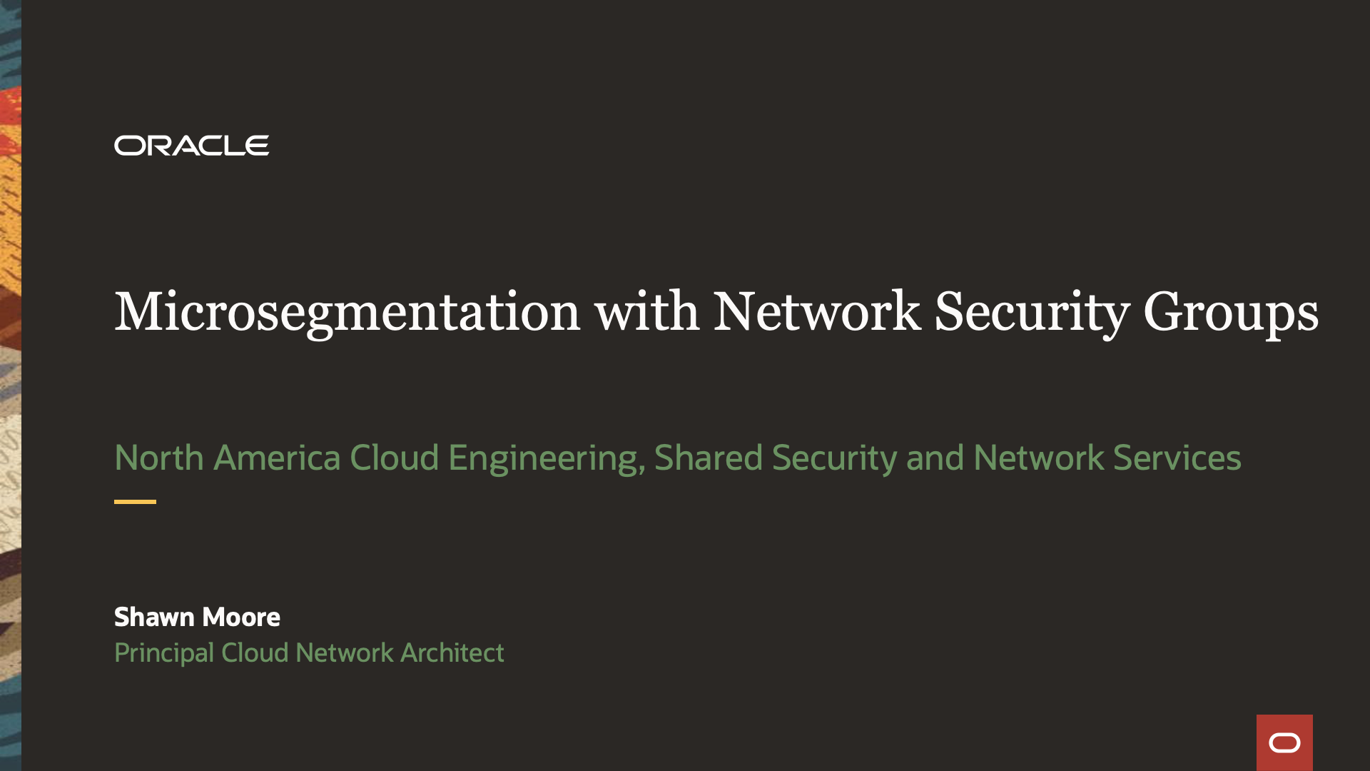 Microsegementation with Network Security Groups