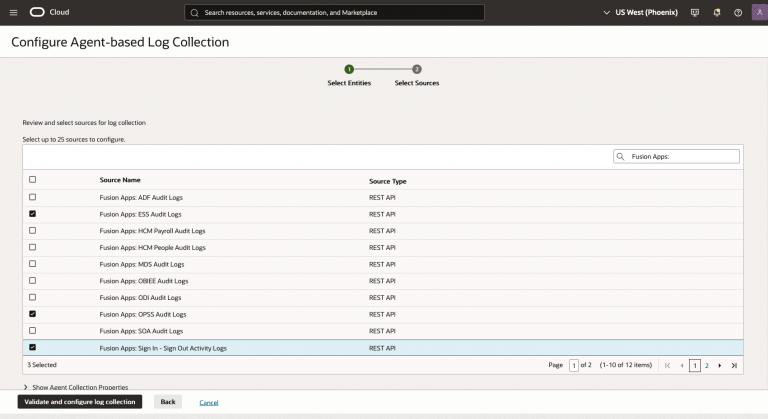 Fusion Log Example Configure Fusion Applications Audit and Security Logs Ingestion in OCI ...
