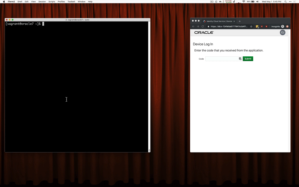 Demonstration of OAuth Device flow to SSH
