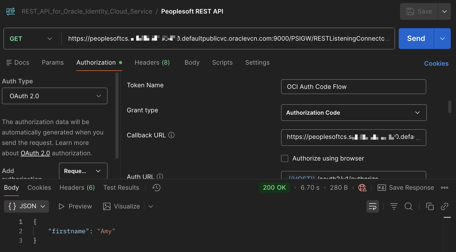 Leveraging OCI IAM to securely access PeopleSoft REST APIs using OAuth ...