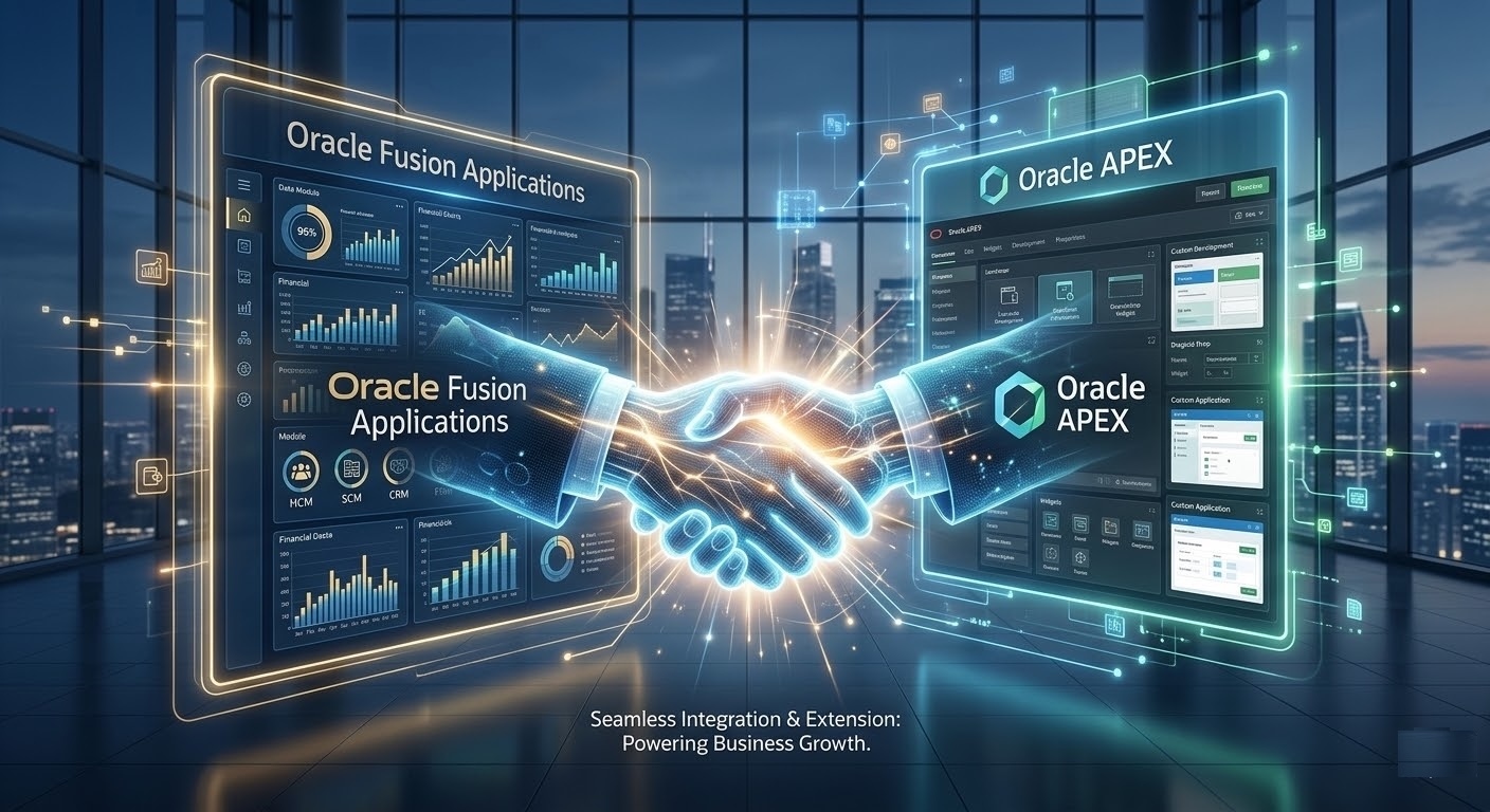 Extending Oracle Fusion Cloud Applications using Oracle APEX – Blog Series