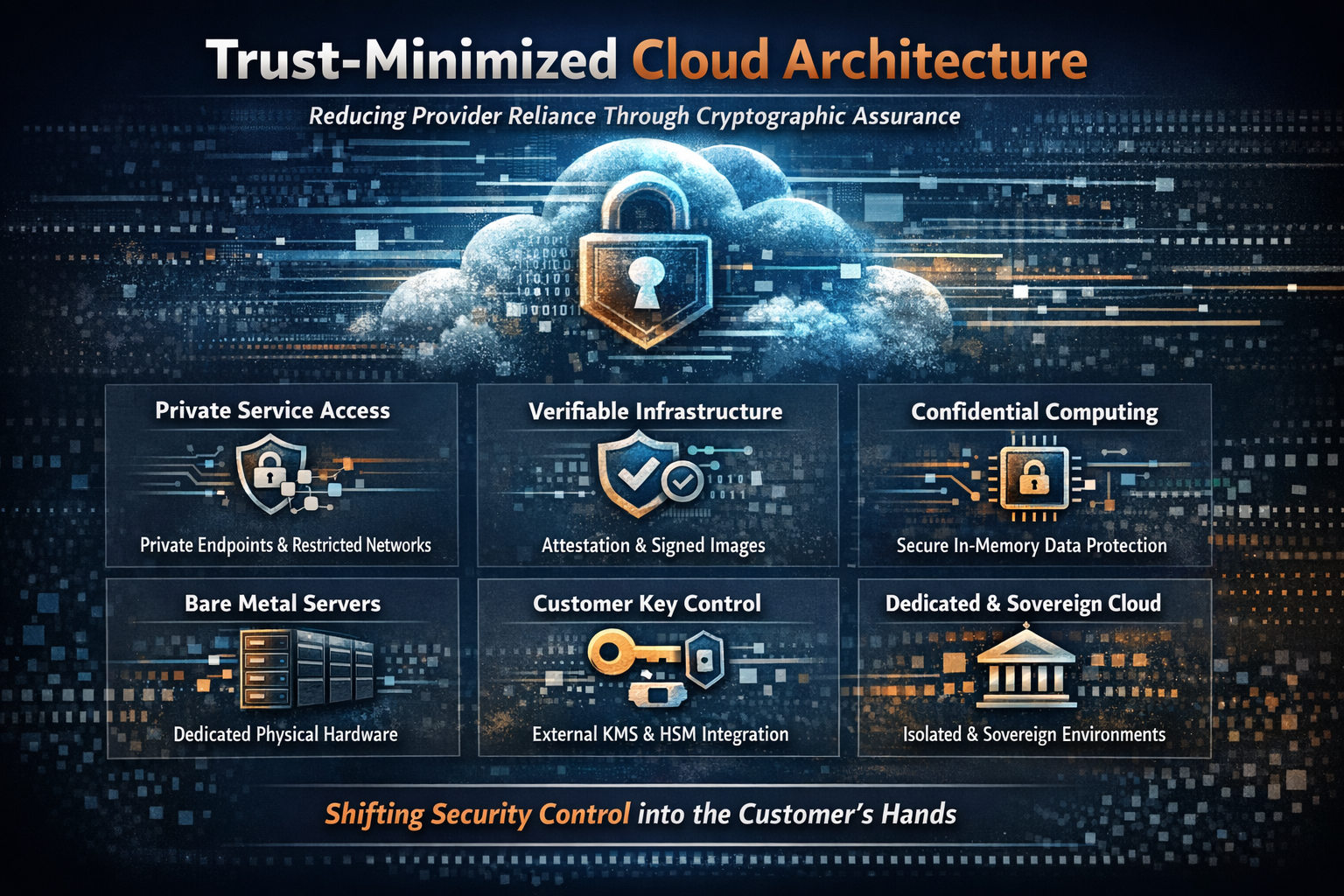 From Provider Trust to Verifiable Control: A CISO Perspective on Secure Cloud Architecture
