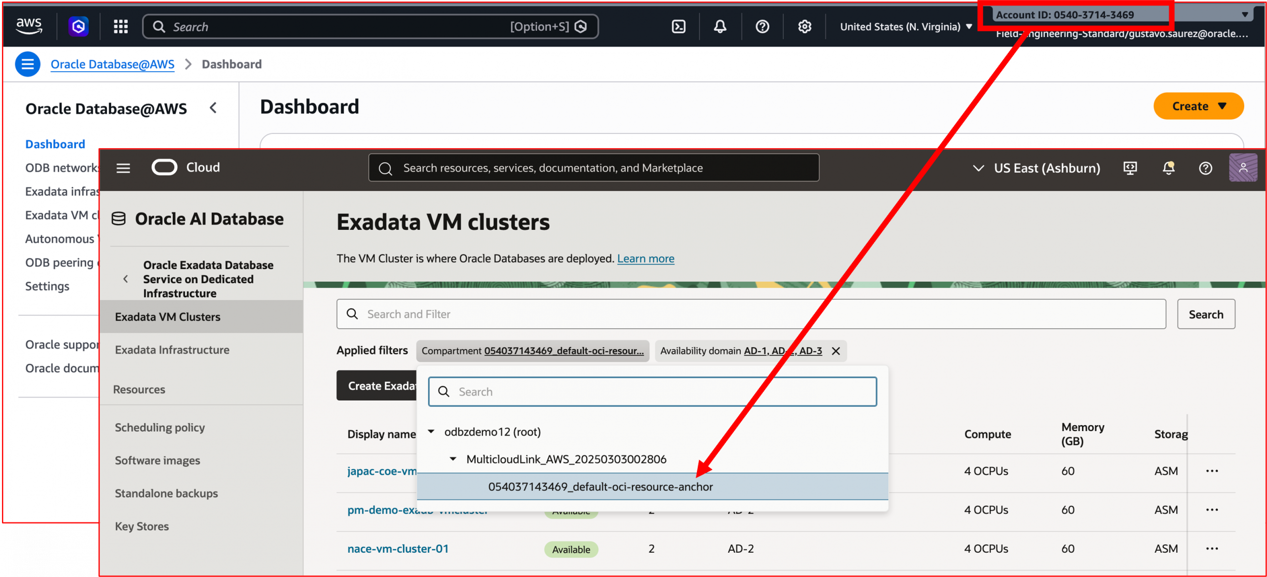 How to Customize Oracle Database@AWS RBAC Integration