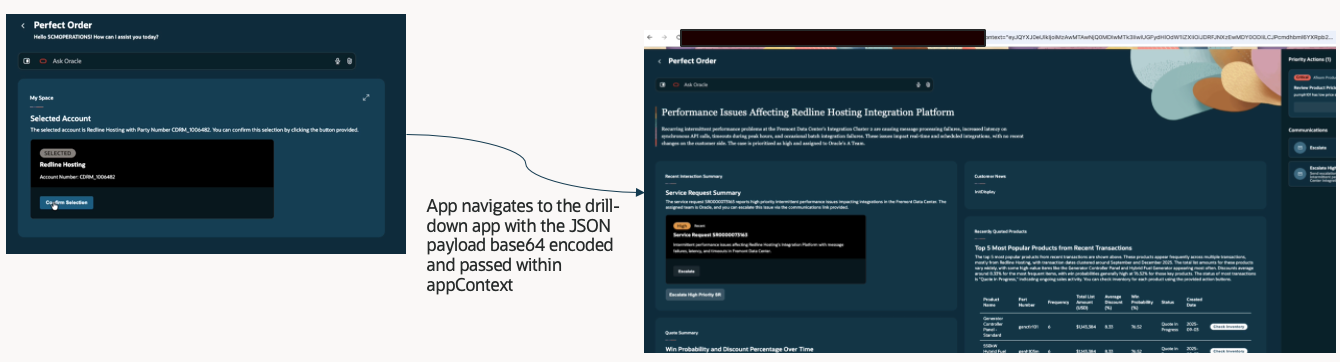 Designing Modular Agentic Experiences: Context Passing in Fusion Agentic Apps