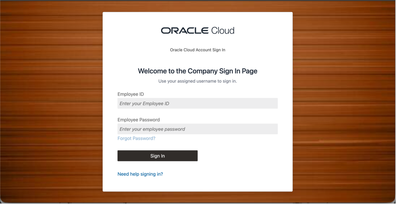 OCI IAM Hosted Sign-In Page: Simple Customization Tips That Improve the Sign-In Experience