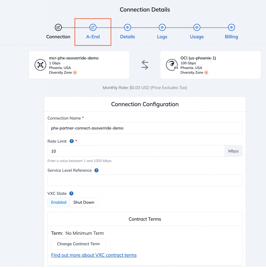 Step to enable AS Override